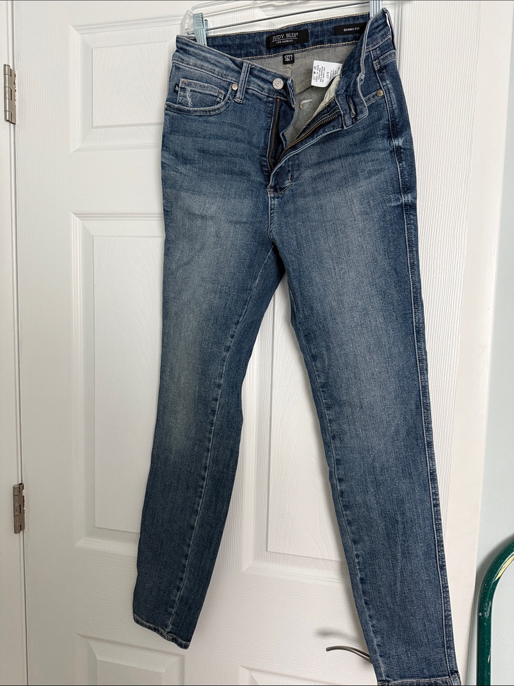 Judy Blue Faded Medium Wash Skinny Jeans